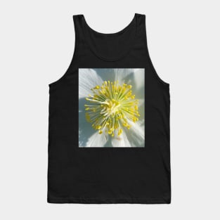 White Hellebore Burst Tank Top